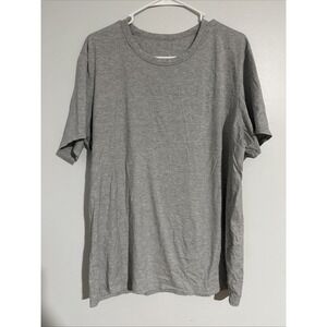 Lululemon Shirt Mens Size L Gray Performance Athletic Workout Gym